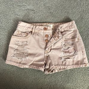 Pacsun light pink shorts